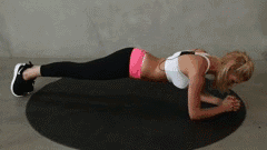 平板支撑花式玩法_平板支撑核心训练_健身椅支撑怎么做