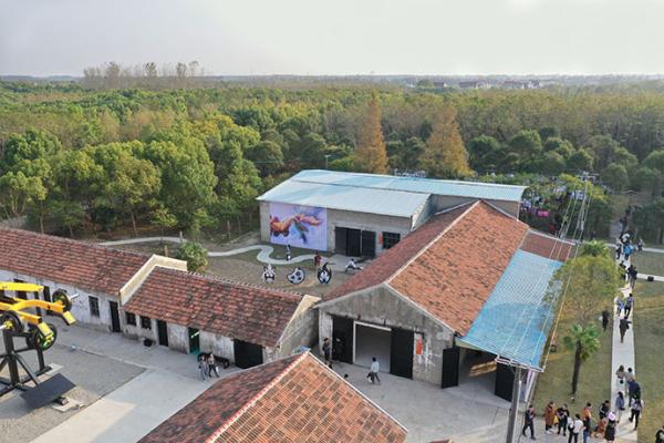 问鼎app官网下载安装 当代艺术群展“降临”崇明岛，探讨用艺术回应生态