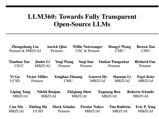 问鼎娱乐官网下载 全方位、无死角的开源，邢波团队LLM360让大模型实现真正的透明