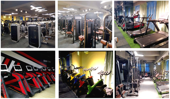 康宜健身器材厂家展厅