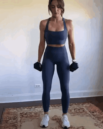 女性力量训练入门手臂_新手上肢塑形训练_全身协调发展塑形