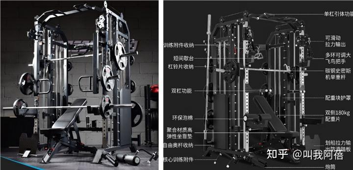 史密斯健身椅_家用健身器材选购_史密斯一体机