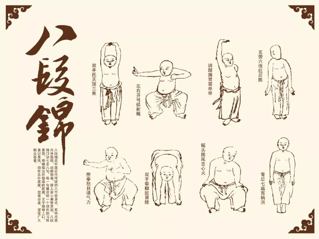 八段锦动作功效_腰部减肥健美体操_八段锦中医理论