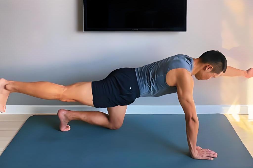 腰部减肥健美体操_无需器械核心训练_奥运冠军基础训练动作