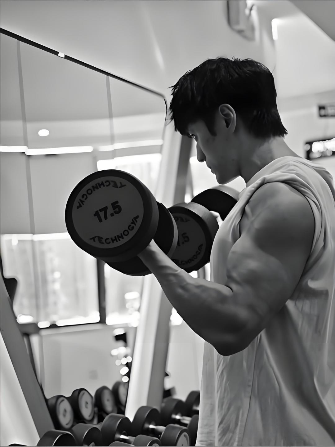 高效健身训练方案_哑铃多关节促睾增肌动作_三人综合训练器