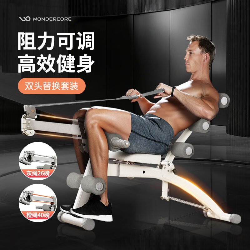 健身椅使用方法图片_家用多功能哑铃凳_可调节角度健身凳