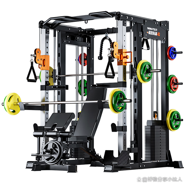 多功能综合训练器_综合健身器材训练器_史密斯机龙门架家用健身器材